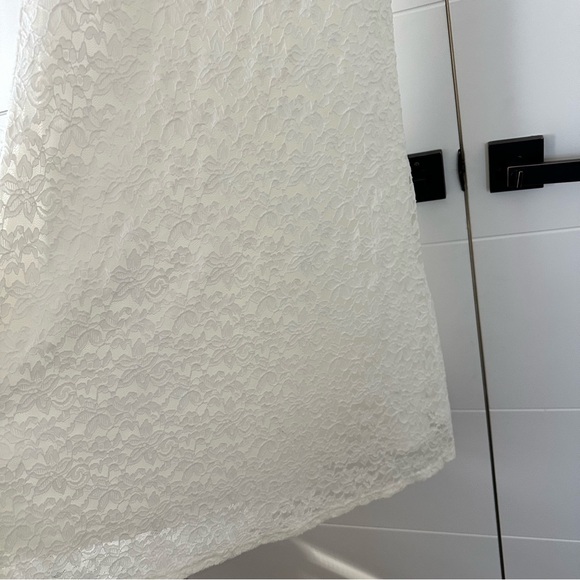 Lulus open back flora lace maxi mermaid dress - Picture 4 of 5